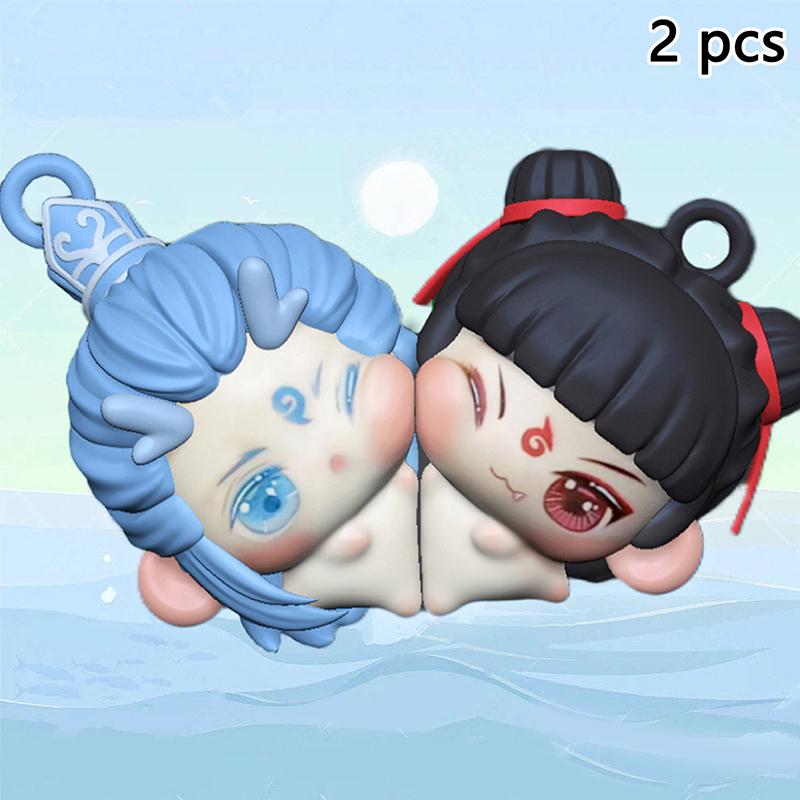 1/2 шт аниме Ne Zha 2 Born Bonds Series магнитная фигурка игрушки кукла Ao Bing Ne Zha модель кукла брелок кулон детские подарки
1/2 шт аниме Ne Zha 2 Born Bonds Series магнитная фигурка игрушки кукла Ao Bing Ne Zha модель кукла брелок кулон детские подарки