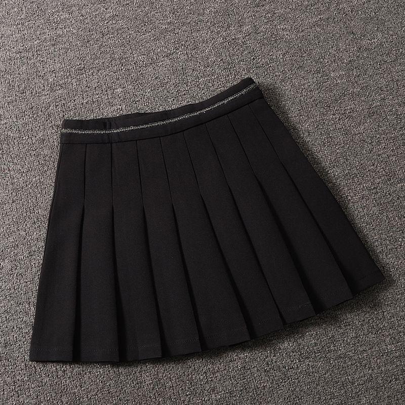 Молодящая юбка А-силуэта плиссе со стразами, черно-белая Black((E16-4)) S
Молодящая юбка А-силуэта плиссе со стразами, черно-белая Black((E16-4)) S