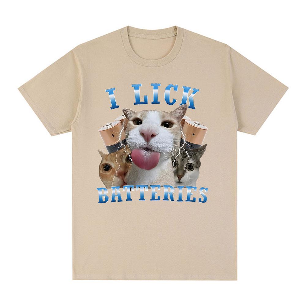 Я лижу батарейки Смешной мем с котом Графическая футболка Мужская Женская Одежда Мода Футболки с коротким рукавом Повседневная Хлопковая футболка оверсайз XXXL хаки
Я лижу батарейки Смешной мем с котом Графическая футболка Мужская Женская Одежда Мода Футболки с коротким рукавом Повседневная Хлопковая футболка оверсайз XXXL хаки