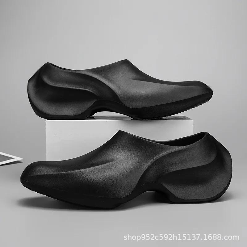 Fashionable Casual Soft Bottom EVA Slippers For Men Spring Summer Hollow Out One Step Lazy Shoes Low Top Casual Slippers 44-45 білий
Fashionable Casual Soft Bottom EVA Slippers For Men Spring Summer Hollow Out One Step Lazy Shoes Low Top Casual Slippers 44-45 білий