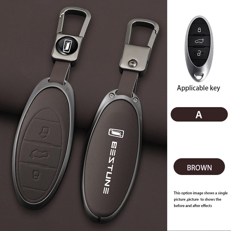 Leather Car Key Fob Cover Case Protector Holder Shell For Faw Bestune T77 T77Pro New B70 T55 T33 T99 Keychain Accessories
Leather Car Key Fob Cover Case Protector Holder Shell For Faw Bestune T77 T77Pro New B70 T55 T33 T99 Keychain Accessories