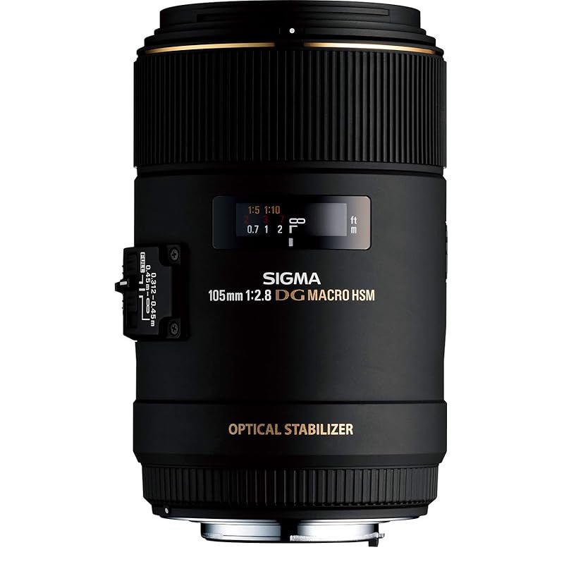 Sigma lens 105mm F2.8 EX DG OS HSM MACRO Nikon nikon F-mount single focus telephoto full size For single-lens reflex camera
Sigma lens 105mm F2.8 EX DG OS HSM MACRO Nikon nikon F-mount single focus telephoto full size For single-lens reflex camera