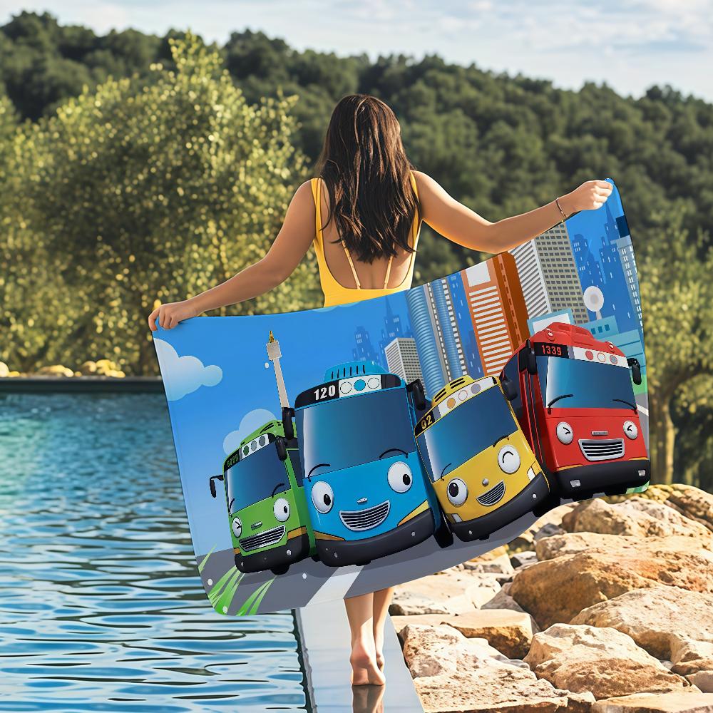 Tayo The L-little Bus Child Wool Towel Quick Drying Beach Towels Are Suitable For Swimming Pools Camping Yoga And The Gym W40*H60(CM)
Tayo The L-little Bus Child Wool Towel Quick Drying Beach Towels Are Suitable For Swimming Pools Camping Yoga And The Gym W40*H60(CM)