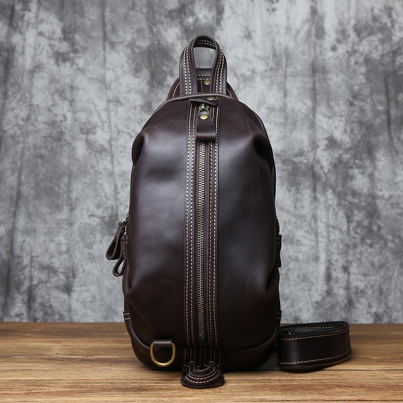 NZPJ Leather Men s Chest Bag Retro Top Layer Cowhide Single Shoulder Messenger Bag Casual Handmade Trend Small Shoulder Bag кавовий
NZPJ Leather Men s Chest Bag Retro Top Layer Cowhide Single Shoulder Messenger Bag Casual Handmade Trend Small Shoulder Bag кавовий