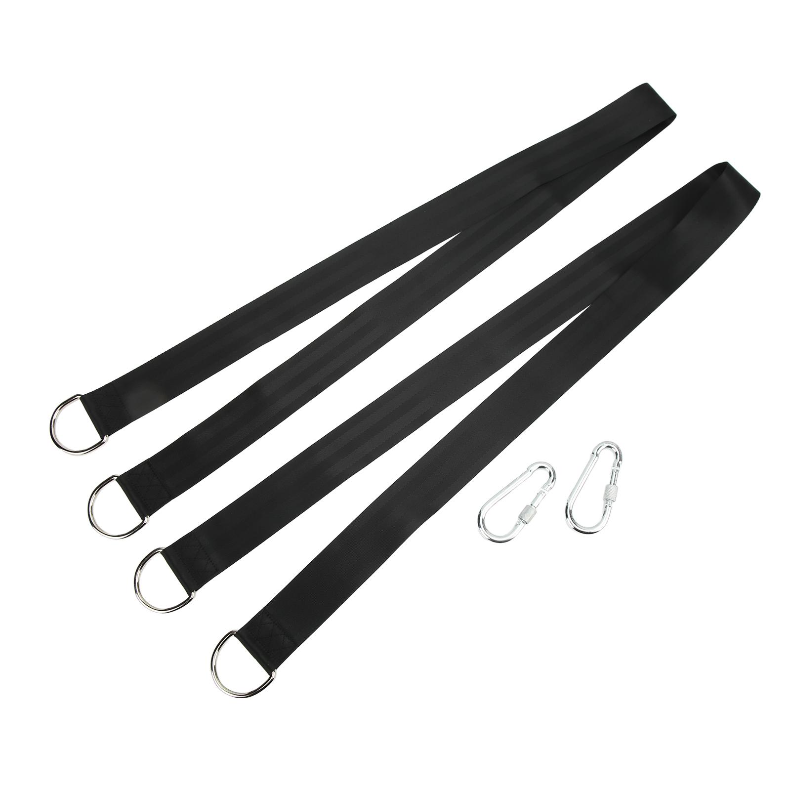 Tree Swing Hanging Straps Wear Resistant Easy Installation Hammock Strap for Outdoor Hanging Chairs Patio Swings
Tree Swing Hanging Straps Wear Resistant Easy Installation Hammock Strap for Outdoor Hanging Chairs Patio Swings