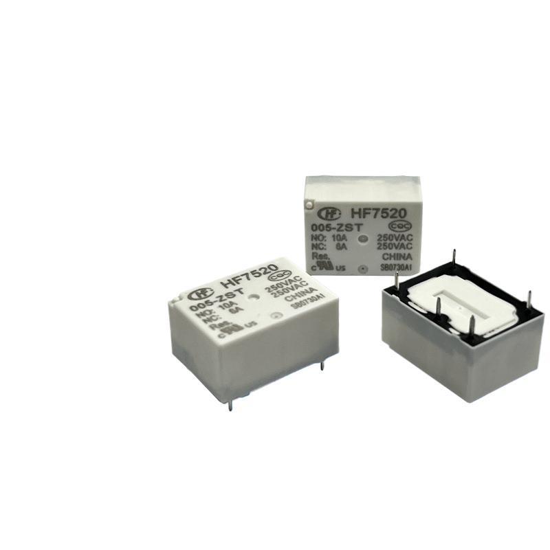 Original Hongfa Relay HF7520-005-ZST, 5-Pin, 10A High Load, Sealed Type
Original Hongfa Relay HF7520-005-ZST, 5-Pin, 10A High Load, Sealed Type