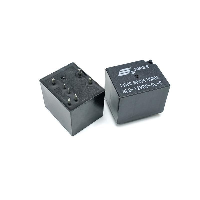 SLB 12V/24V DC Songle Relay, 6-Pin, 40A, One Group Changeover 24VDC Relay
SLB 12V/24V DC Songle Relay, 6-Pin, 40A, One Group Changeover 24VDC Relay