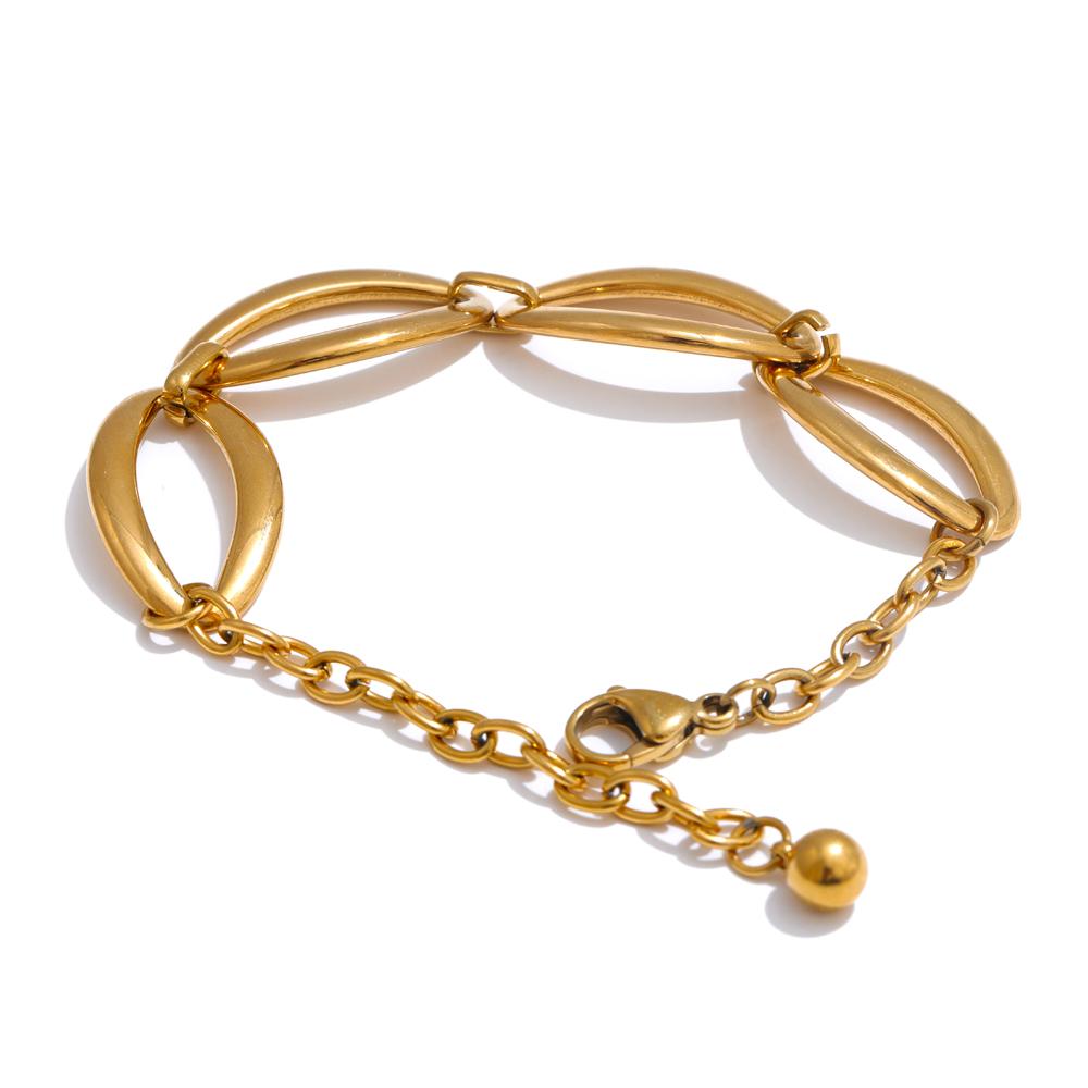 Yhpup High Quality Stainless Steel Fashion Geometric Handmade Chain Necklace Bracelet Set Gift for Women Waterproof Jewelry 2025
Yhpup High Quality Stainless Steel Fashion Geometric Handmade Chain Necklace Bracelet Set Gift for Women Waterproof Jewelry 2025