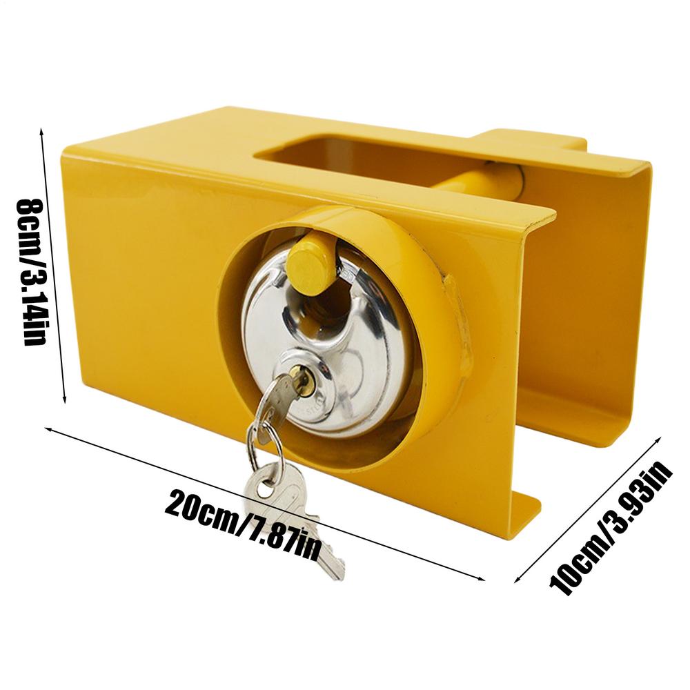 Trailer Tongue Lock Stainless Steel Universal Heavy Duty Auto Accessories Trailer Hitch Lock For Cargo Door Container Equipment
Trailer Tongue Lock Stainless Steel Universal Heavy Duty Auto Accessories Trailer Hitch Lock For Cargo Door Container Equipment