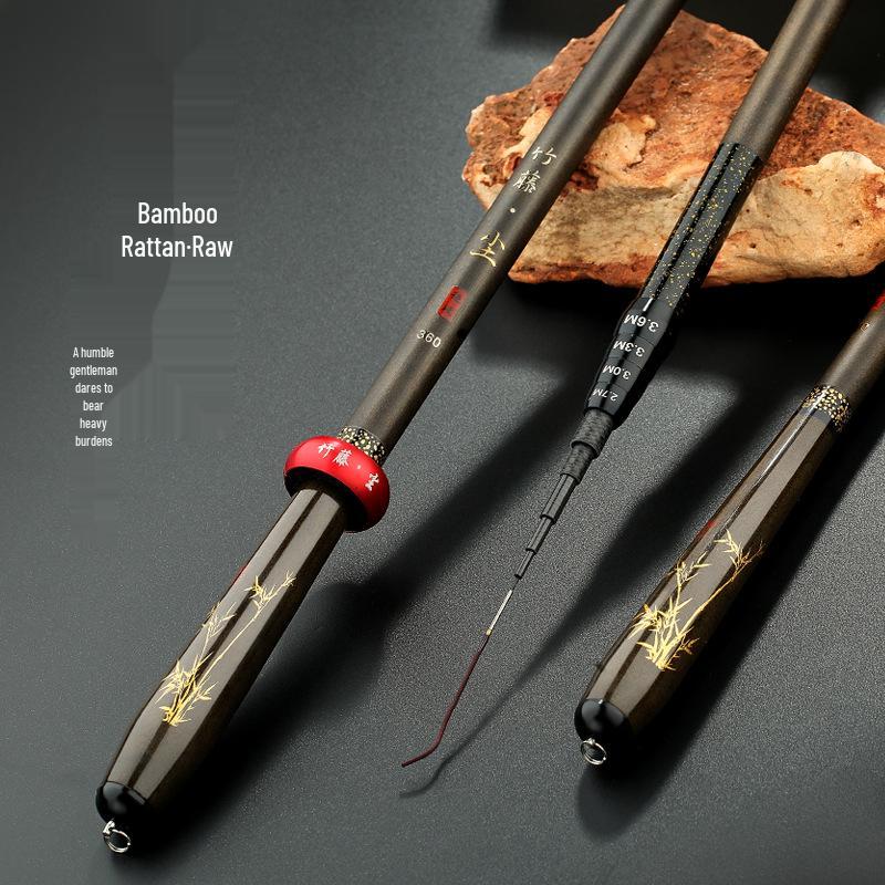 Ultra-Light, Ultra-Hard Mini Portable Fishing Rod - 19-Tone/28-Tone for Stream, Pocket, or Kids Use Ultra-short 28-tone 1.8m + Front 3 Sections
Ultra-Light, Ultra-Hard Mini Portable Fishing Rod - 19-Tone/28-Tone for Stream, Pocket, or Kids Use Ultra-short 28-tone 1.8m + Front 3 Sections