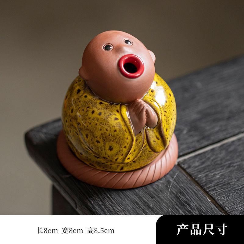 Handmade Ceramic Smiling Laughing Monk Incense Holder for Zen Meditation Yoga Home Office Desk Decor Unique Gift Idea
Handmade Ceramic Smiling Laughing Monk Incense Holder for Zen Meditation Yoga Home Office Desk Decor Unique Gift Idea