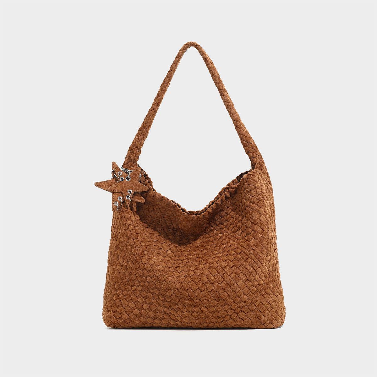 HERMIN Hand-knitted Bag Large-capacity Handbag Casual Lazy One-shoulder Commuting High-quality Feel 60068 42x13x30cm коричневий
HERMIN Hand-knitted Bag Large-capacity Handbag Casual Lazy One-shoulder Commuting High-quality Feel 60068 42x13x30cm коричневий