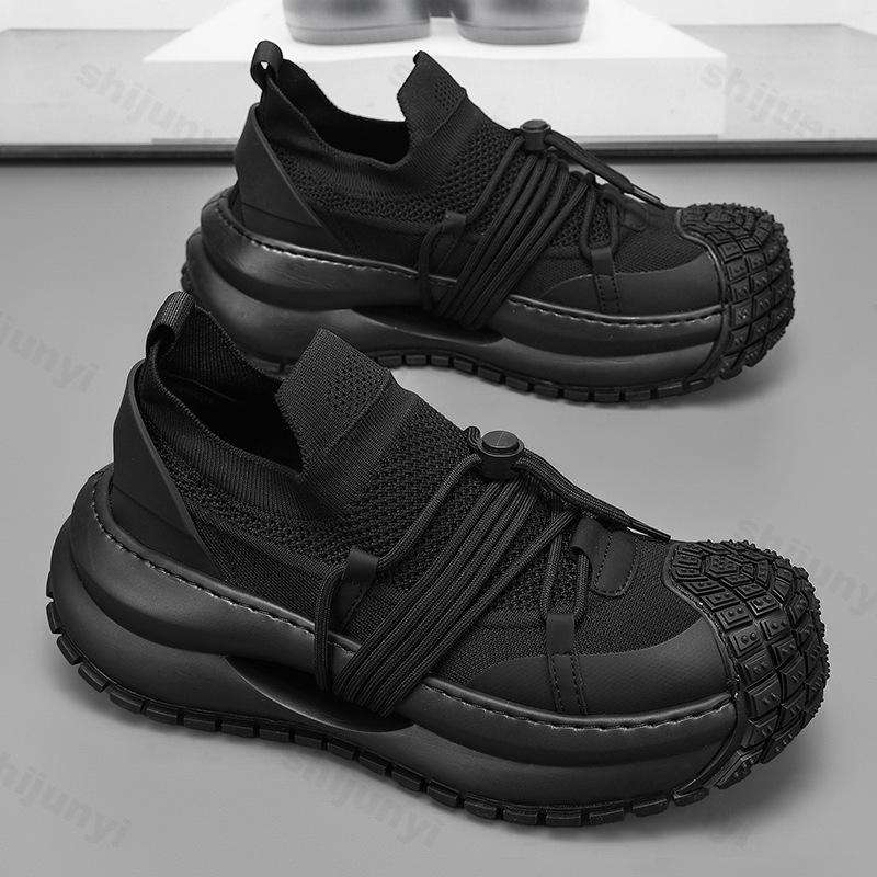 Fashion Men s Shoes 2025 New Spring Breathable Mesh Fly Weave Thick Sole Height Increasing Fashion Non slip Casual Sport Chunky sneakers 39 чёрный
Fashion Men s Shoes 2025 New Spring Breathable Mesh Fly Weave Thick Sole Height Increasing Fashion Non slip Casual Sport Chunky sneakers 39 чёрный