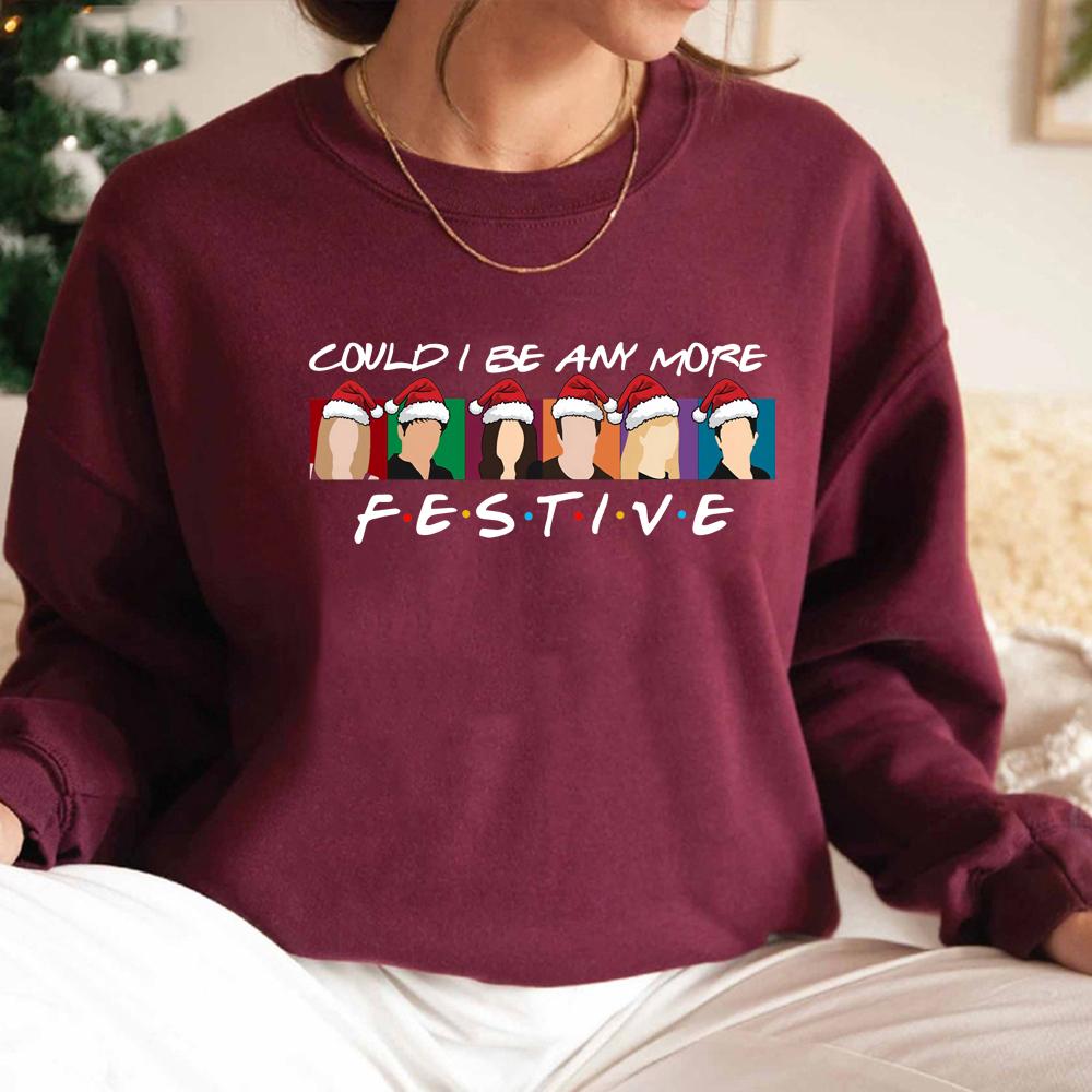 Could I Be Any More Festive Sweatshirt Friends Inspired Christmas Sweatshirt Unisex Long Sleeve Crewneck Pullover Christmas Gift XXXL
Could I Be Any More Festive Sweatshirt Friends Inspired Christmas Sweatshirt Unisex Long Sleeve Crewneck Pullover Christmas Gift XXXL