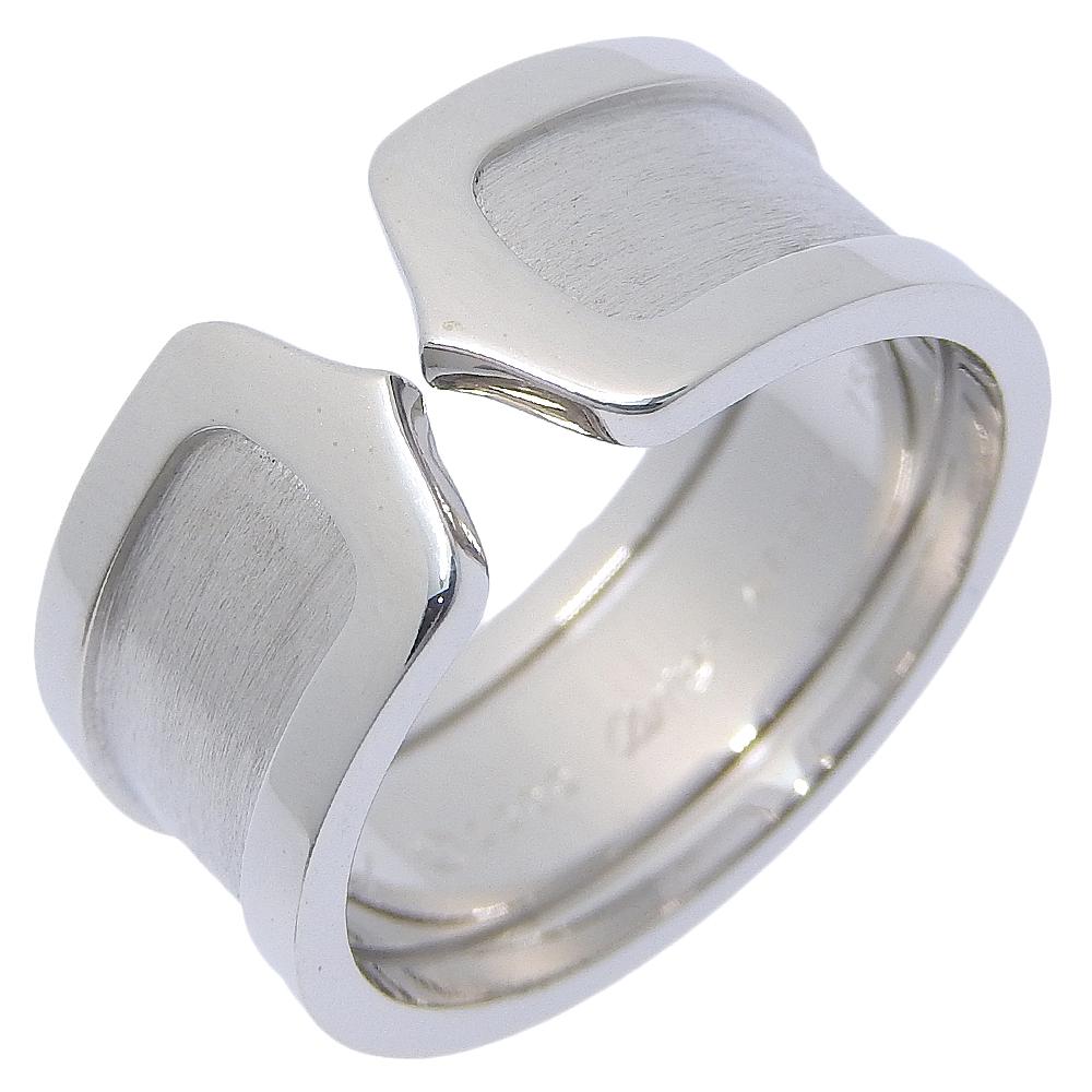 CARTIER C2 Ring B404425 K18 white gold #10.3(US Size) 13.3g mens Used
CARTIER C2 Ring B404425 K18 white gold #10.3(US Size) 13.3g mens Used