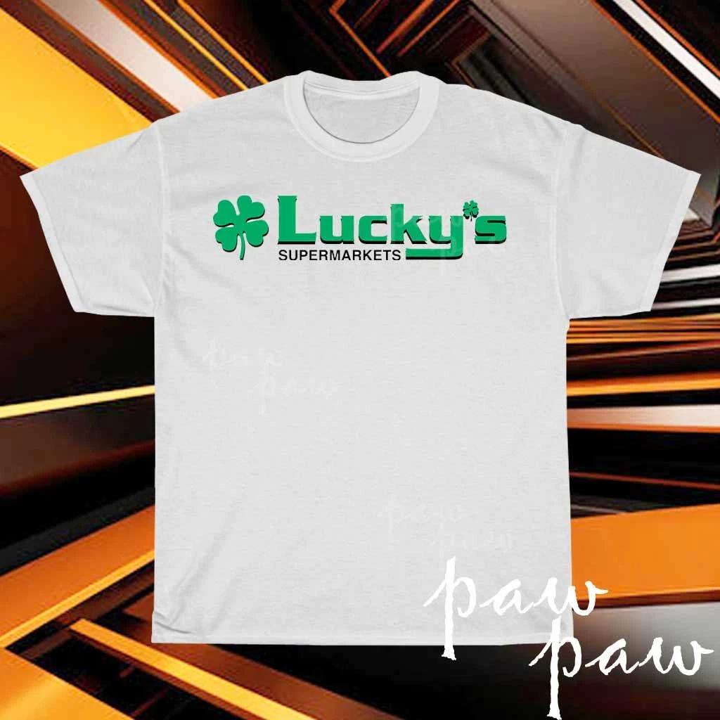 NEW Lucky Stores Supermarket Logo American T-Shirt Funny Size S to 5XL 2XL
NEW Lucky Stores Supermarket Logo American T-Shirt Funny Size S to 5XL 2XL
