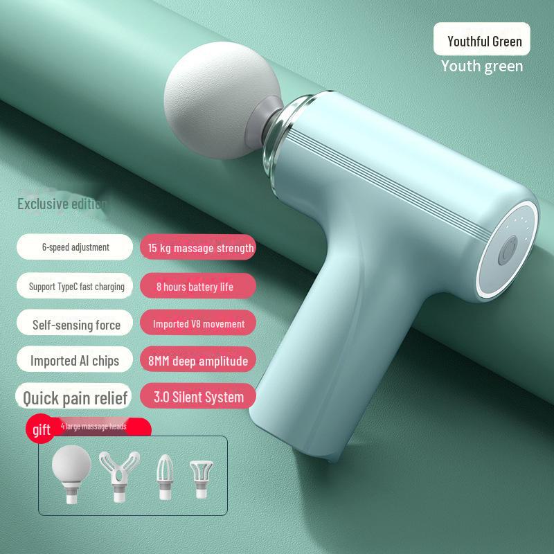 Трансграничный многоскоростной мини-электрический массажер для плеч и шеи - портативный пистолет для расслабления мышц 4 heads + 6 gears adjustment
Трансграничный многоскоростной мини-электрический массажер для плеч и шеи - портативный пистолет для расслабления мышц 4 heads + 6 gears adjustment
