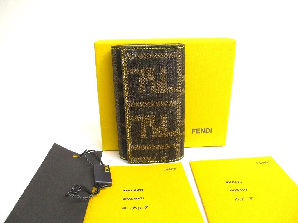 Автентичний FENDI Zucca Brown Coating Canvas Yellow Leather 6pics Key Chain #a583 Refurbished
Автентичний FENDI Zucca Brown Coating Canvas Yellow Leather 6pics Key Chain #a583 Refurbished