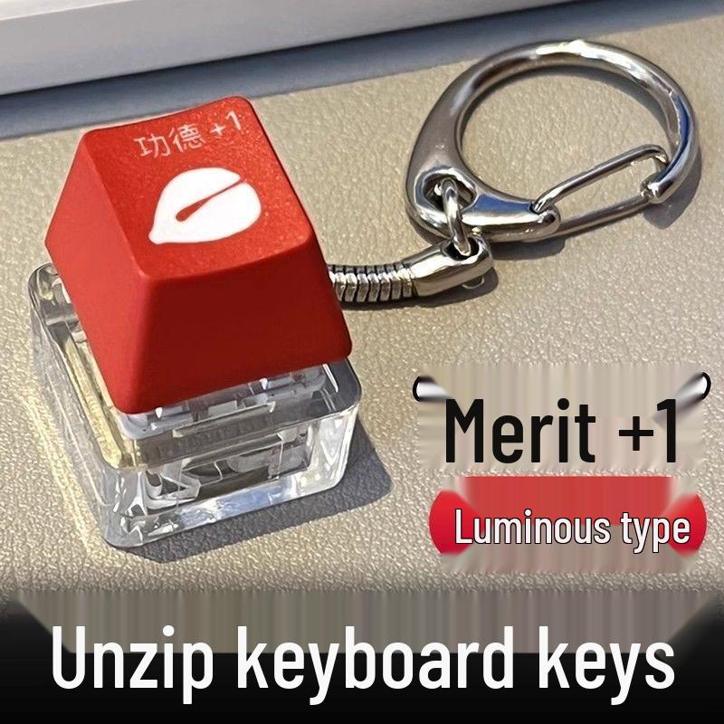 Cross-border 4-key Mechanical Keyboard Decompression Fidget Keychain Toy Tester
Cross-border 4-key Mechanical Keyboard Decompression Fidget Keychain Toy Tester