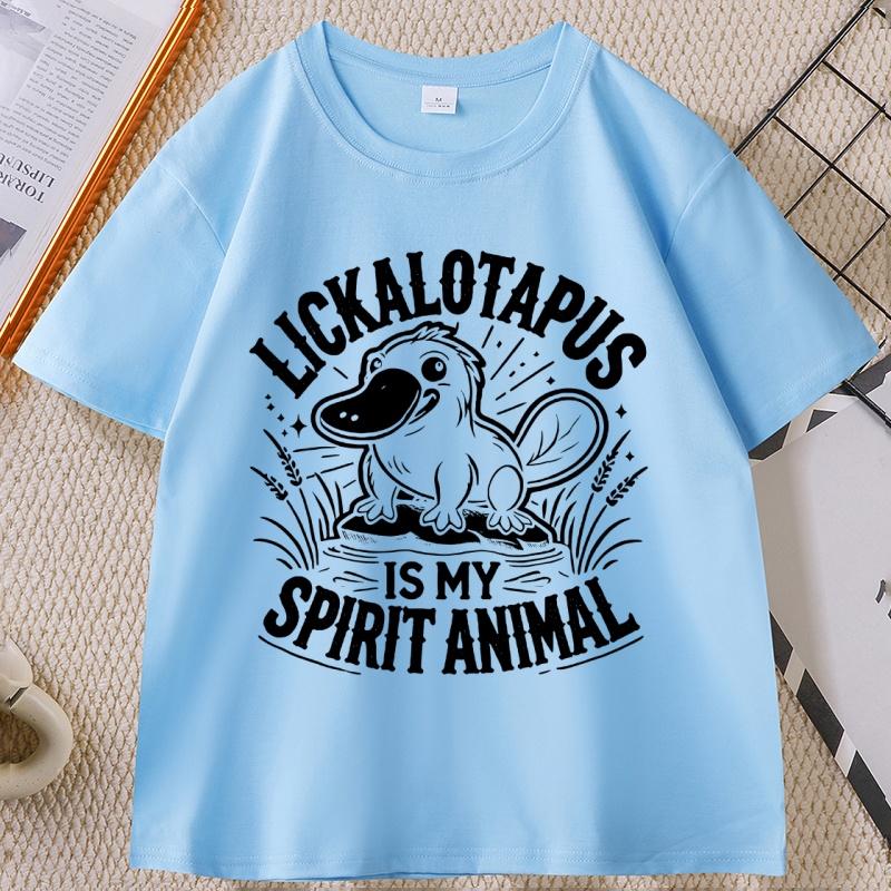Lickalottapus Is My Spirit Animal Graphic T Shirts Funny Duck Printed Short Sleeve Tshirts Unisex Women Round Neck Casual Tees 4XL
Lickalottapus Is My Spirit Animal Graphic T Shirts Funny Duck Printed Short Sleeve Tshirts Unisex Women Round Neck Casual Tees 4XL