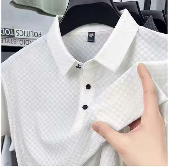 2026 Summer Men s Ice Silk Breathable Short-Sleeve Polo Shirt with Lapel Jacquard Design XXL
2026 Summer Men s Ice Silk Breathable Short-Sleeve Polo Shirt with Lapel Jacquard Design XXL