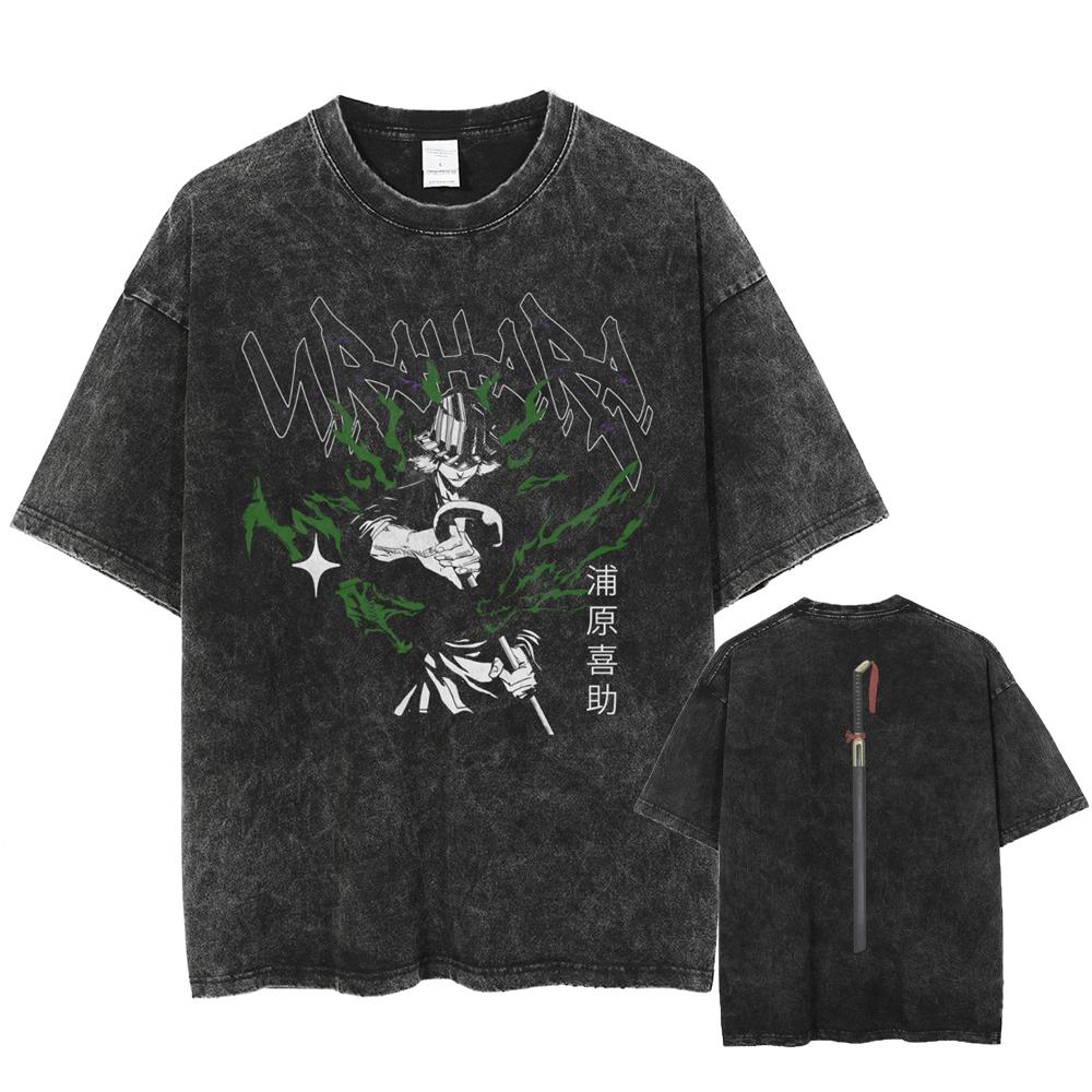 Hot Anime BLEACH Urahara Kisuke Graphic Print T Shirt Men Women Tshirts Vintage Manga Tee Harajuku Male Washed Cotton Tshirt S
Hot Anime BLEACH Urahara Kisuke Graphic Print T Shirt Men Women Tshirts Vintage Manga Tee Harajuku Male Washed Cotton Tshirt S