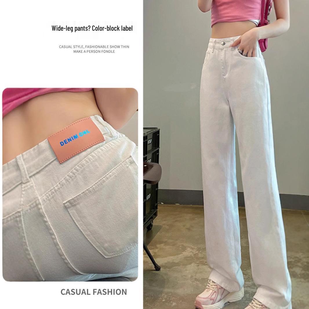 Women s Petite High-Waist Red Pink Wide-Leg Jeans: Versatile Casual Pants for Pear Shapes, Long Straight Leg, Mop-Style High Street Fashion. Extra Large
Women s Petite High-Waist Red Pink Wide-Leg Jeans: Versatile Casual Pants for Pear Shapes, Long Straight Leg, Mop-Style High Street Fashion. Extra Large