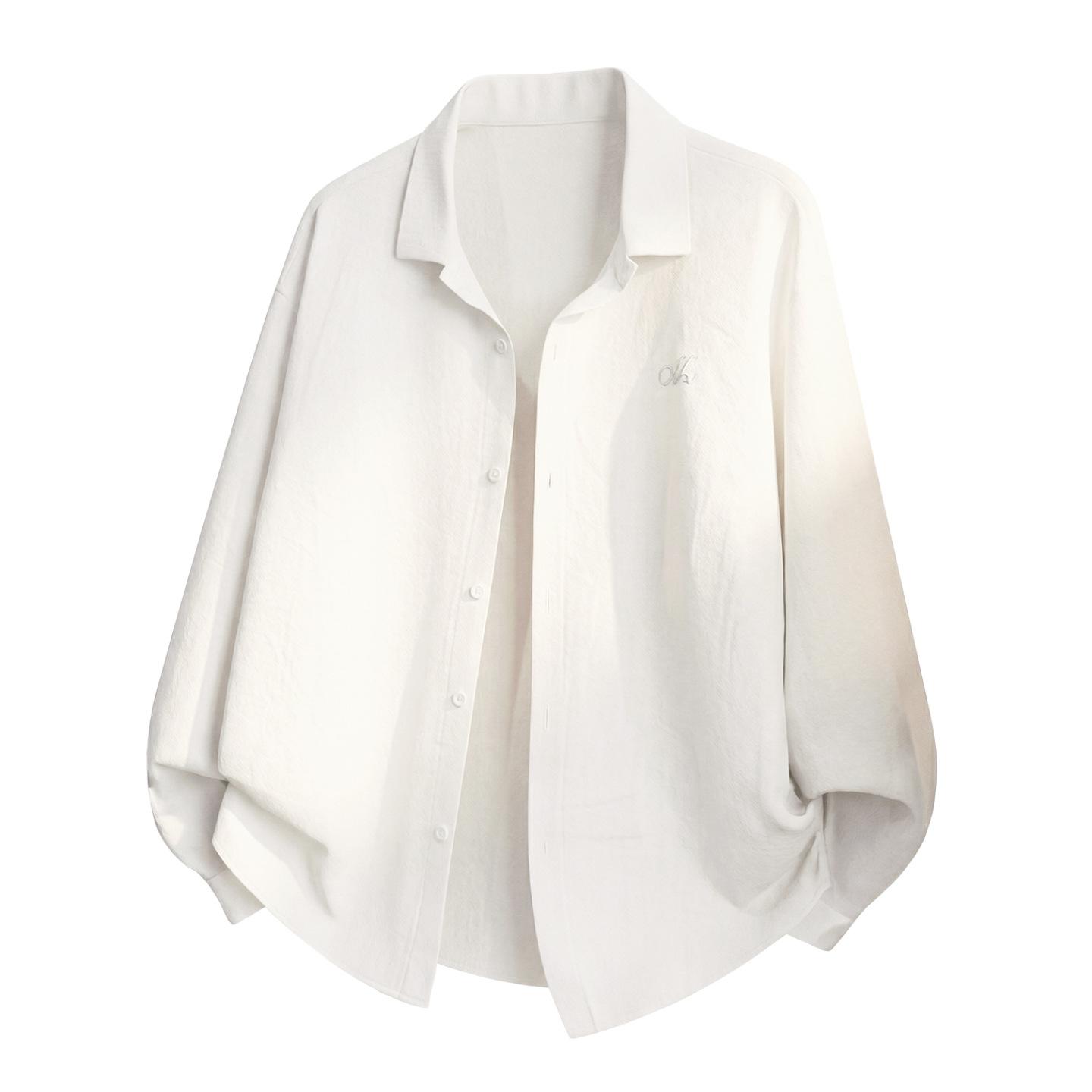 Trendy American-style micro-pleated textured long-sleeve shirt for men, spring solid color loose fit clean-fit high-end shirt jacket XXL слонова кістка
Trendy American-style micro-pleated textured long-sleeve shirt for men, spring solid color loose fit clean-fit high-end shirt jacket XXL слонова кістка