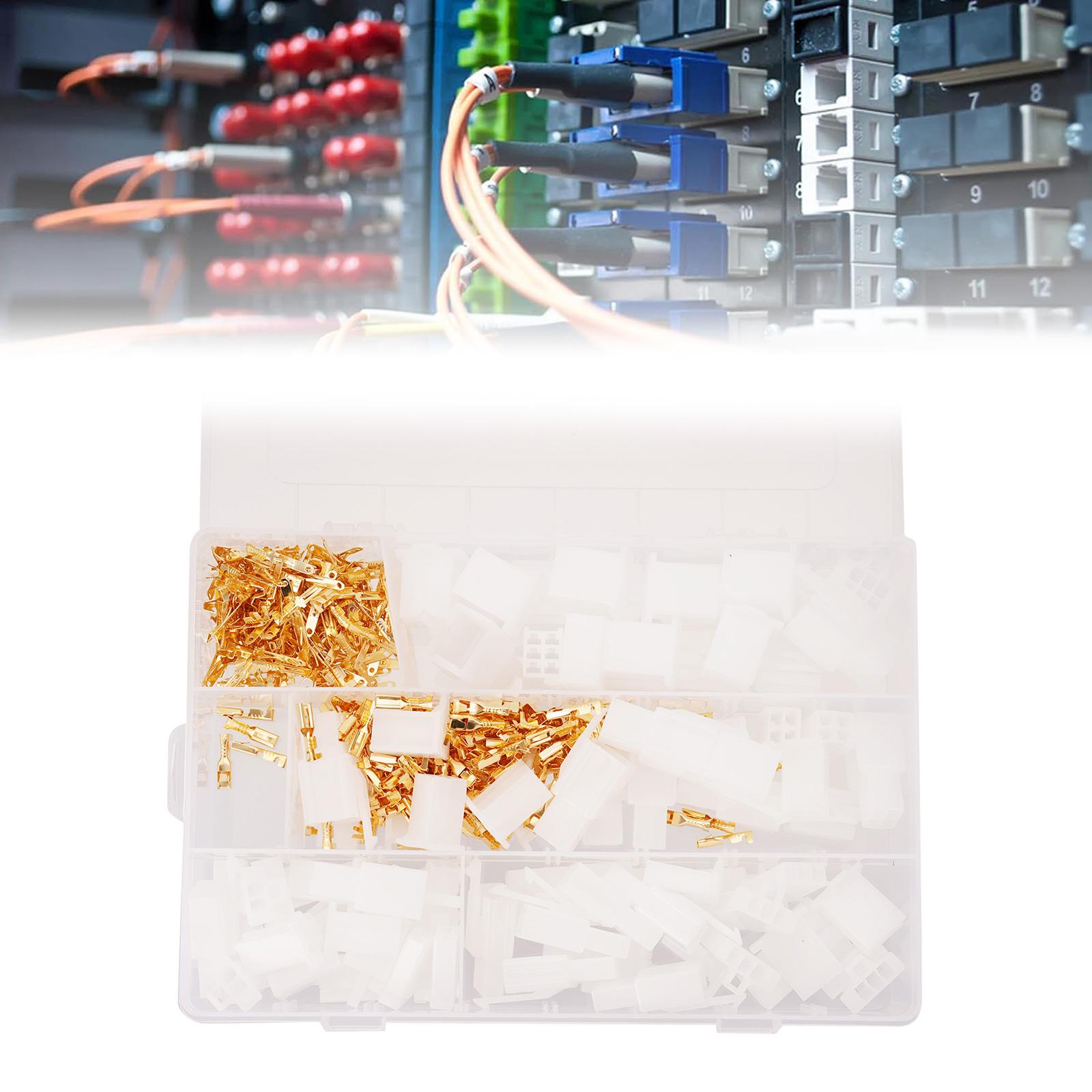 380Pcs Automotive Electrical Wire Connector 2 3 4 6Pin Plug Housing Pin Header Crimp Electrical Wire Terminals Connector
380Pcs Automotive Electrical Wire Connector 2 3 4 6Pin Plug Housing Pin Header Crimp Electrical Wire Terminals Connector