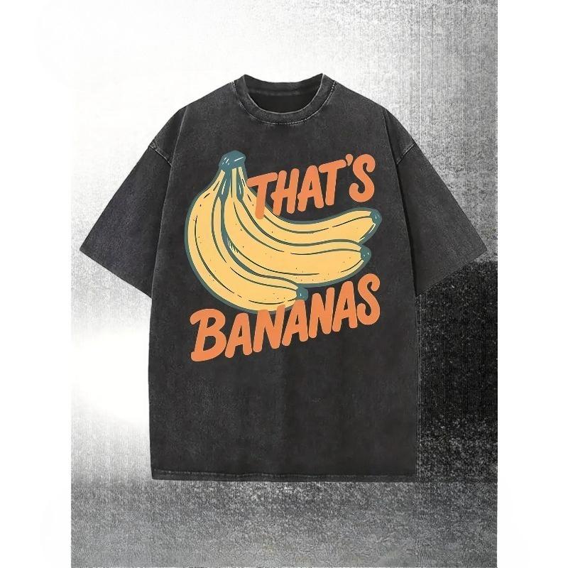 European sizes Men s Vintage Banana That s Bananas Funny T-Shirt - Loose Fit Distressed Tee with Retro Fruit Design, Casual Humor Gift S чёрный
European sizes Men s Vintage Banana That s Bananas Funny T-Shirt - Loose Fit Distressed Tee with Retro Fruit Design, Casual Humor Gift S чёрный