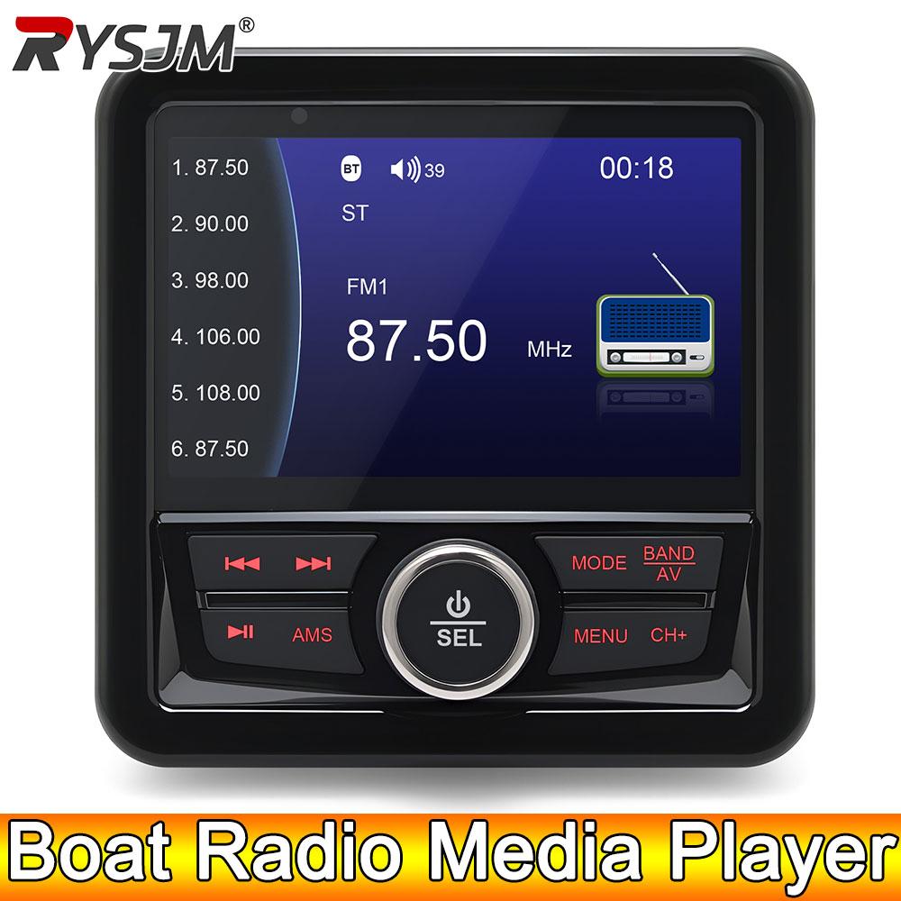 AD 4.3inch Digital Media Audio MP5 Player Marine Radio Boat Stereo FM AM RDS Bluetooth-compatible IPX5 Waterproof For RV Yacht
AD 4.3inch Digital Media Audio MP5 Player Marine Radio Boat Stereo FM AM RDS Bluetooth-compatible IPX5 Waterproof For RV Yacht