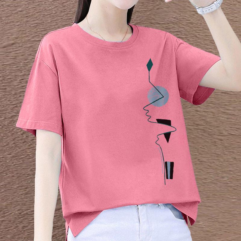 Women s Plus Size Pure Cotton Slit T-Shirt, Round Neck, Short Sleeve, Loose Fit, Summer Top 3XL
Women s Plus Size Pure Cotton Slit T-Shirt, Round Neck, Short Sleeve, Loose Fit, Summer Top 3XL