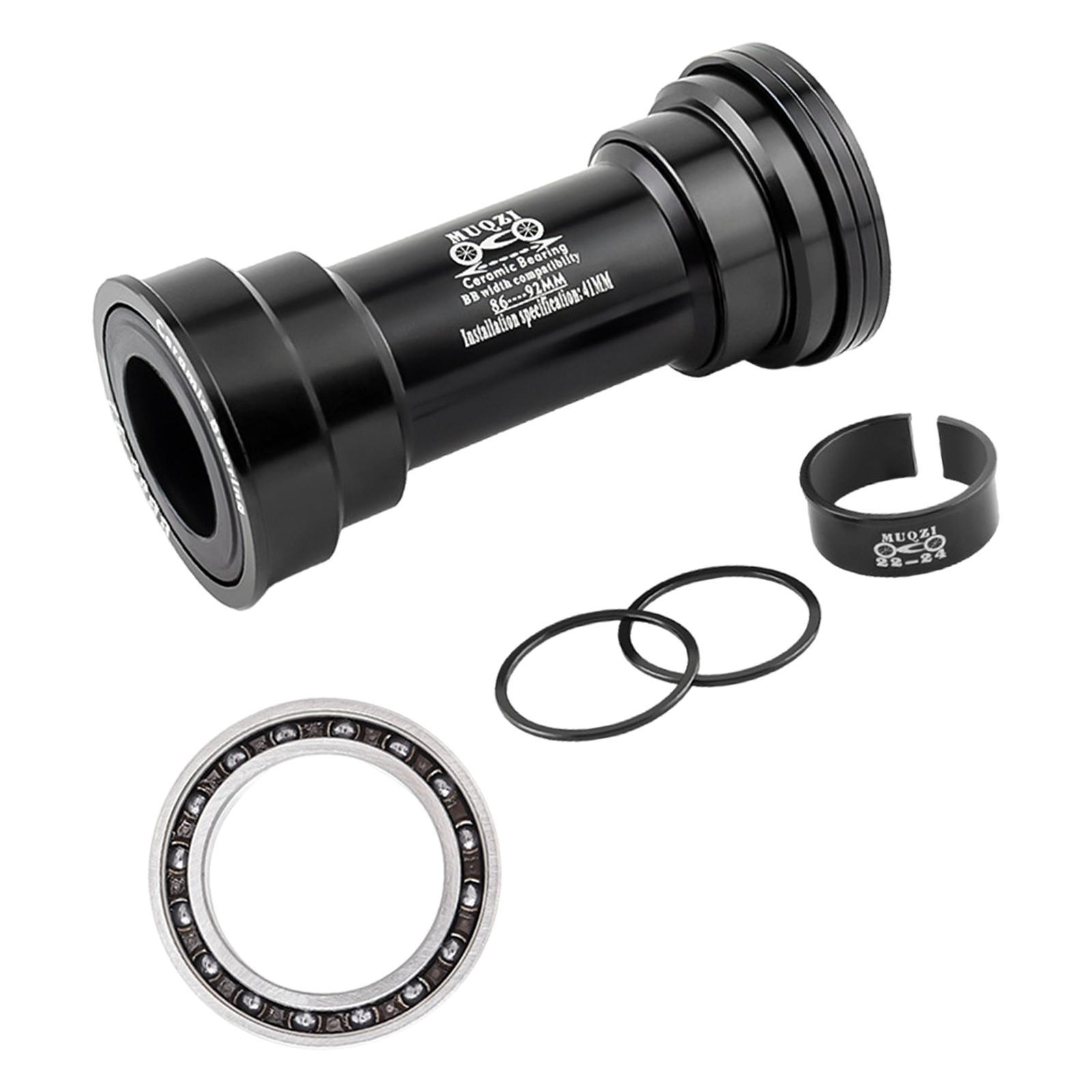 Bike Bottom Bracket 22 mm 24 mm Press Fit Bearing Repair Accessories for BB86 BB90 BB92 Integrated Press in for Riding Biking чорний
Bike Bottom Bracket 22 mm 24 mm Press Fit Bearing Repair Accessories for BB86 BB90 BB92 Integrated Press in for Riding Biking чорний