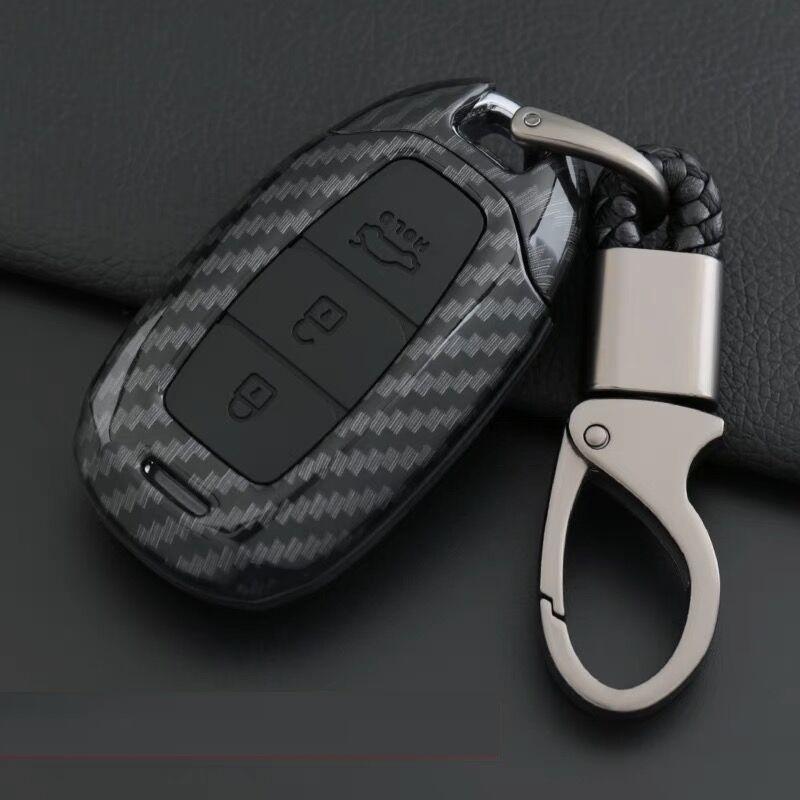 Carbon Fiber Car Key Case Cover For Hyundai i30 Ix35 KONA Encino Solaris Azera Grandeur Ig Accent Santa Fe Palisade 3/4/5 Button
Carbon Fiber Car Key Case Cover For Hyundai i30 Ix35 KONA Encino Solaris Azera Grandeur Ig Accent Santa Fe Palisade 3/4/5 Button