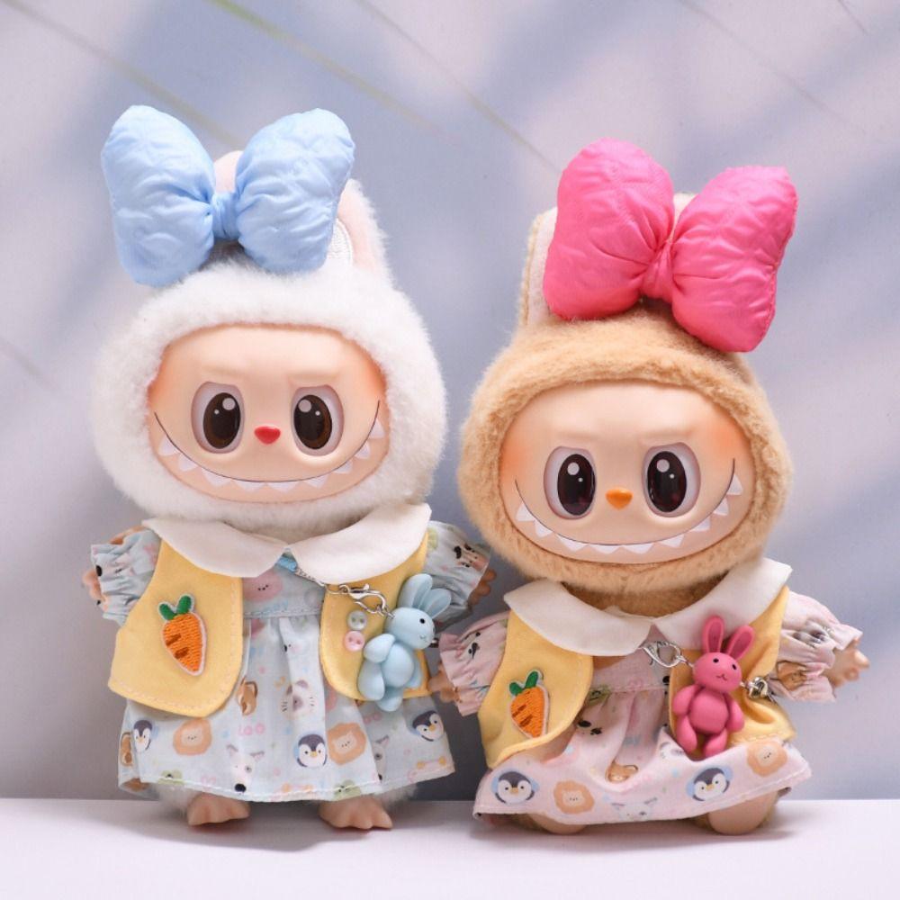Cute Animal Style Sitting Labubu Time Cloth 17cm Plush Dolls Clothes Cotton Doll Accessories Style 2
Cute Animal Style Sitting Labubu Time Cloth 17cm Plush Dolls Clothes Cotton Doll Accessories Style 2