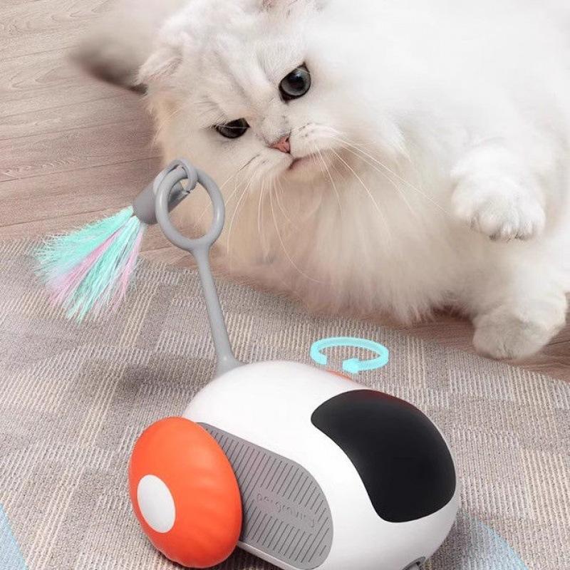 Умная игрушка для кошек, автоматическая движущаяся игрушечная машинка с дистанционным управлением для кошек и собак, интерактивная игра, обучение, товары для животных оранжевый
Умная игрушка для кошек, автоматическая движущаяся игрушечная машинка с дистанционным управлением для кошек и собак, интерактивная игра, обучение, товары для животных оранжевый