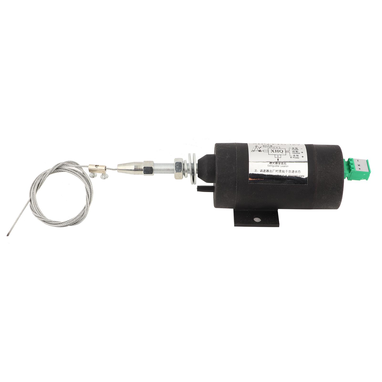 Shutdown Solenoid Valve Flame Extinguisher Control Shut Off Engine Accessories XHQPTG(DC24V )
Shutdown Solenoid Valve Flame Extinguisher Control Shut Off Engine Accessories XHQPTG(DC24V )