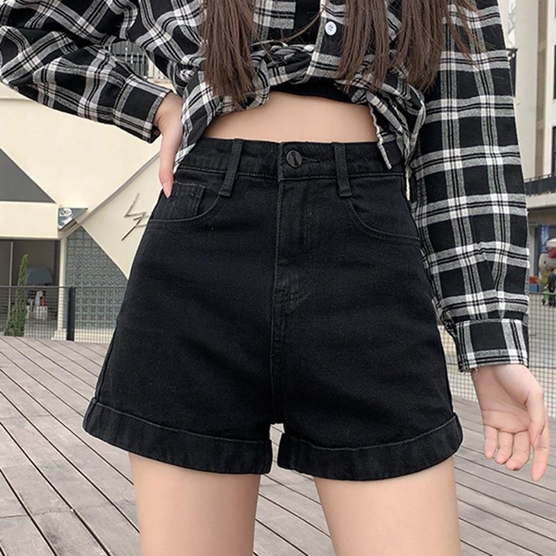 Классическая и минималистская мода, универсальные черные женские летние брюки-трапеции с подворотами, тонкие широкие шорты из денима, индивидуальность и модность 2XL чёрный
Классическая и минималистская мода, универсальные черные женские летние брюки-трапеции с подворотами, тонкие широкие шорты из денима, индивидуальность и модность 2XL чёрный