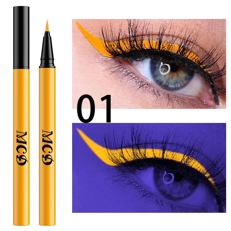 1PC UV Light Neon Eyeliner Pen Eyes Makeup Blue Green Waterproof Liquid Color Eye Liner Pencil Make Up Cosmetics Yellow Purple
1PC UV Light Neon Eyeliner Pen Eyes Makeup Blue Green Waterproof Liquid Color Eye Liner Pencil Make Up Cosmetics Yellow Purple