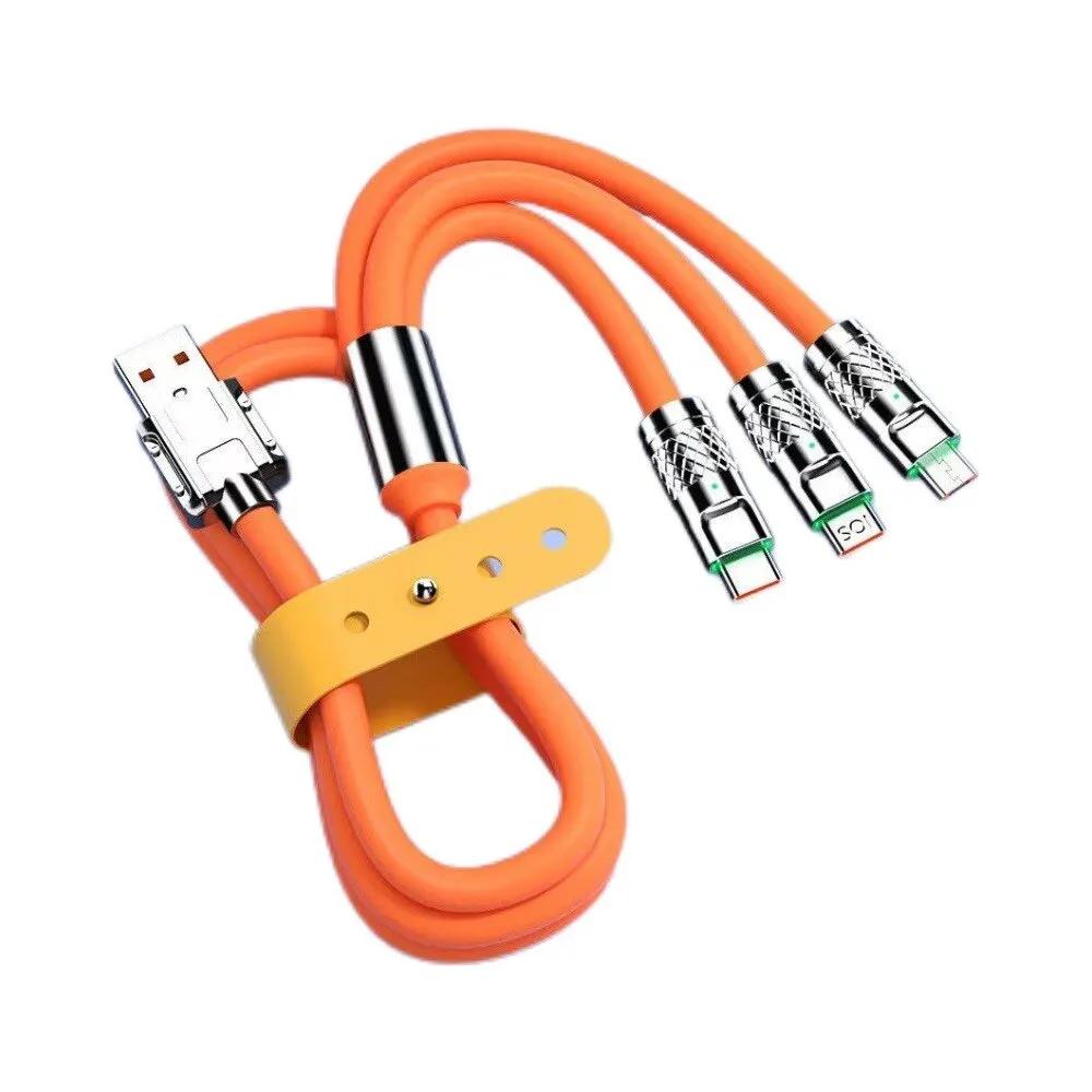 3 в 1 120 Вт 6 А кабель для быстрой зарядки типа C Micro USB для iPhone кабель для зарядки Samsung Huawei Xiaomi телефон зарядное устройство USB кабель 1.2 m
3 в 1 120 Вт 6 А кабель для быстрой зарядки типа C Micro USB для iPhone кабель для зарядки Samsung Huawei Xiaomi телефон зарядное устройство USB кабель 1.2 m