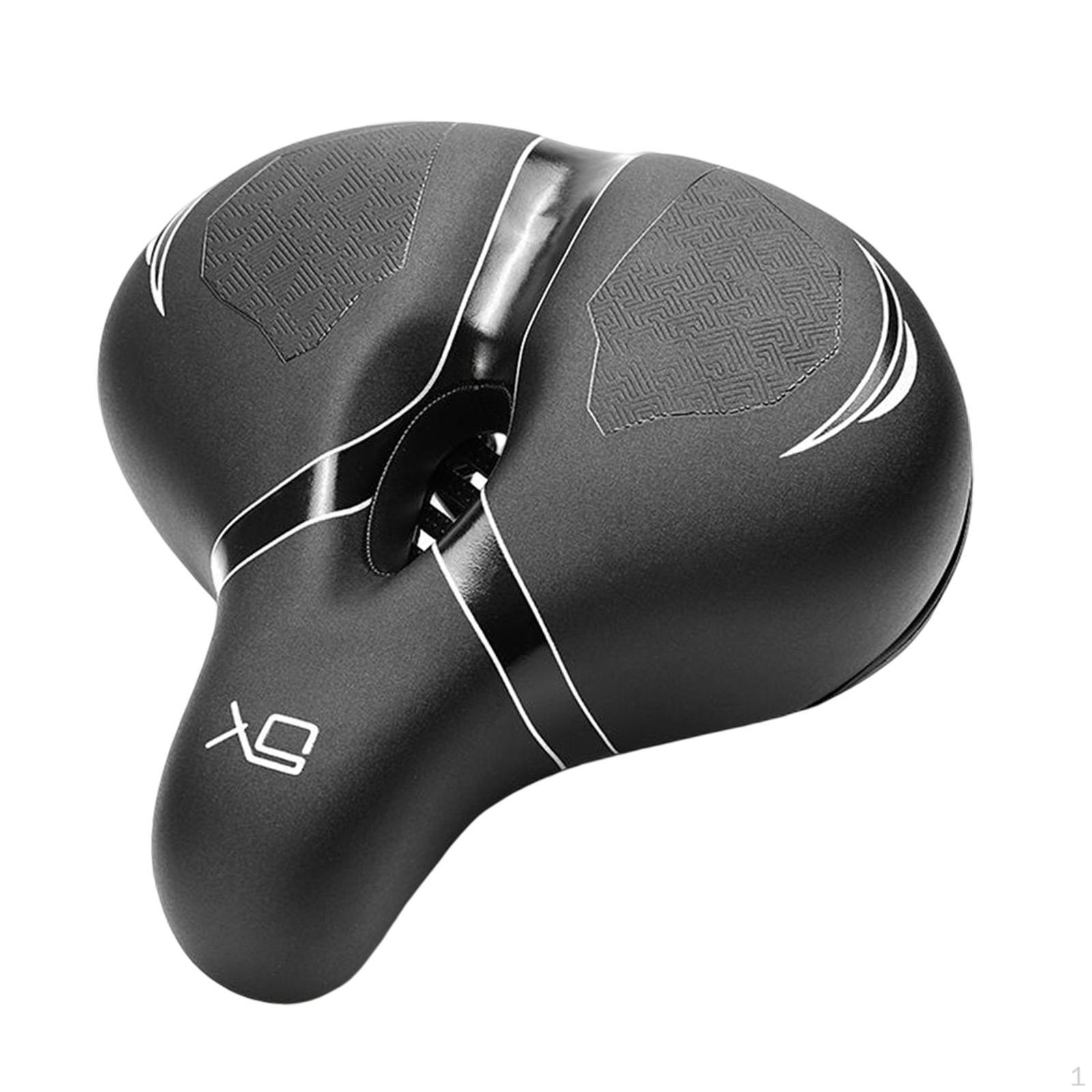 Comfort Bike Seat Bicycle Saddle Cushion Exercise Universal for Women Men Breathable Waterproof Black Argent
Comfort Bike Seat Bicycle Saddle Cushion Exercise Universal for Women Men Breathable Waterproof Black Argent