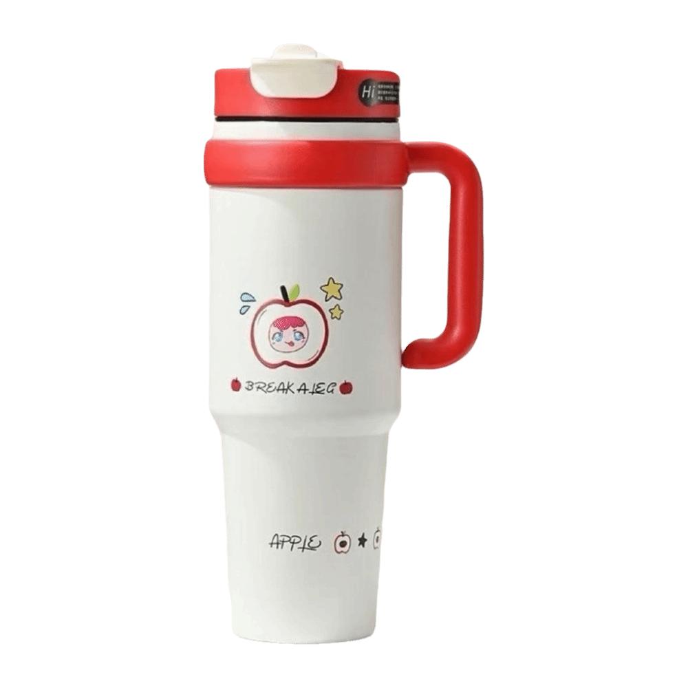 Двойной термос для напитков, большая емкость, изолированная бутылка, кофейная кружка для путешествий на открытом воздухе Style 3