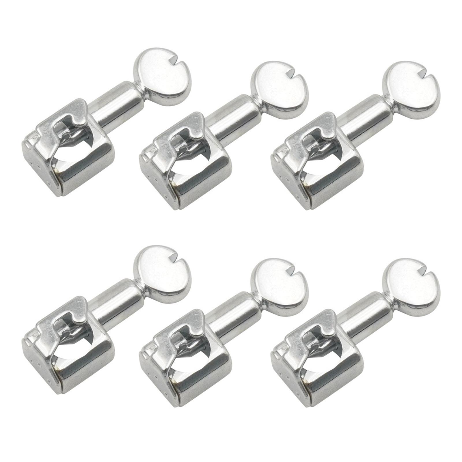 6Pcs Metal Needle Clamps with Screw Sewing Machine Needle Clamp Part for Household Sewing Machine Fitting Accessory
6Pcs Metal Needle Clamps with Screw Sewing Machine Needle Clamp Part for Household Sewing Machine Fitting Accessory