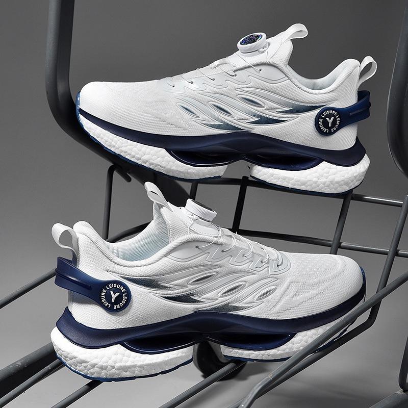 Men s Rotating Buckle Running Shoes Breathable Knit Non-slip Shock Absorbing Athletic Sneakers 45 синій
Men s Rotating Buckle Running Shoes Breathable Knit Non-slip Shock Absorbing Athletic Sneakers 45 синій