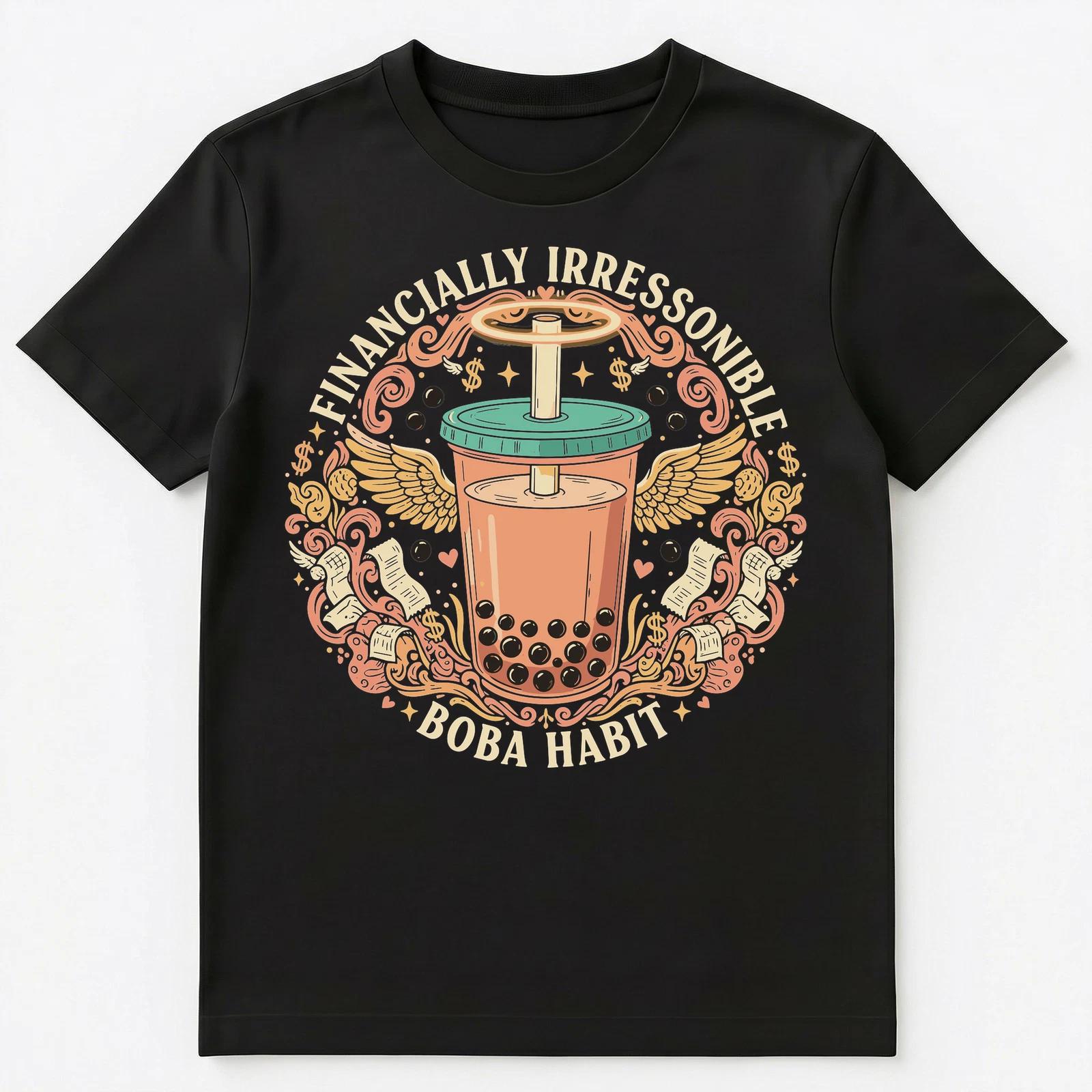 Boba Addict Irresponsible Spending Beverage Fan Unisex T-Shirt M
Boba Addict Irresponsible Spending Beverage Fan Unisex T-Shirt M