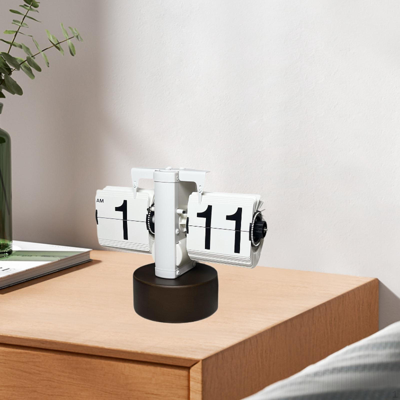 Автоматические перекидные часы, цифровые ретро-настольные автоматические переворачивающиеся часы для отеля белый
Автоматические перекидные часы, цифровые ретро-настольные автоматические переворачивающиеся часы для отеля белый