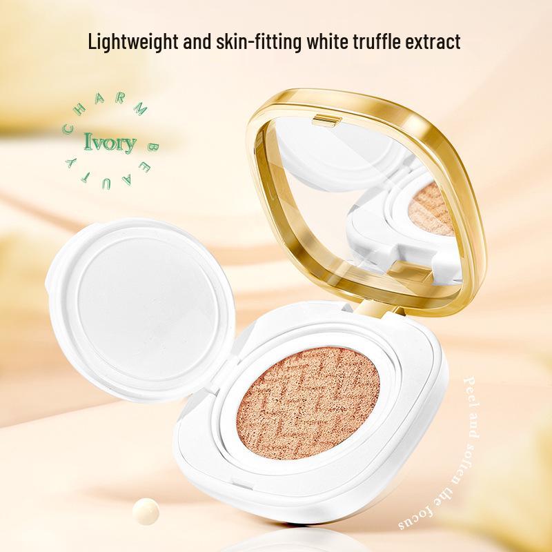 Avocado BB Cushion: Oil Control, Waterproof, Sweatproof, Nourishing White Truffle Foundation - Long-Lasting, Non-Cakey Coverage.
Avocado BB Cushion: Oil Control, Waterproof, Sweatproof, Nourishing White Truffle Foundation - Long-Lasting, Non-Cakey Coverage.