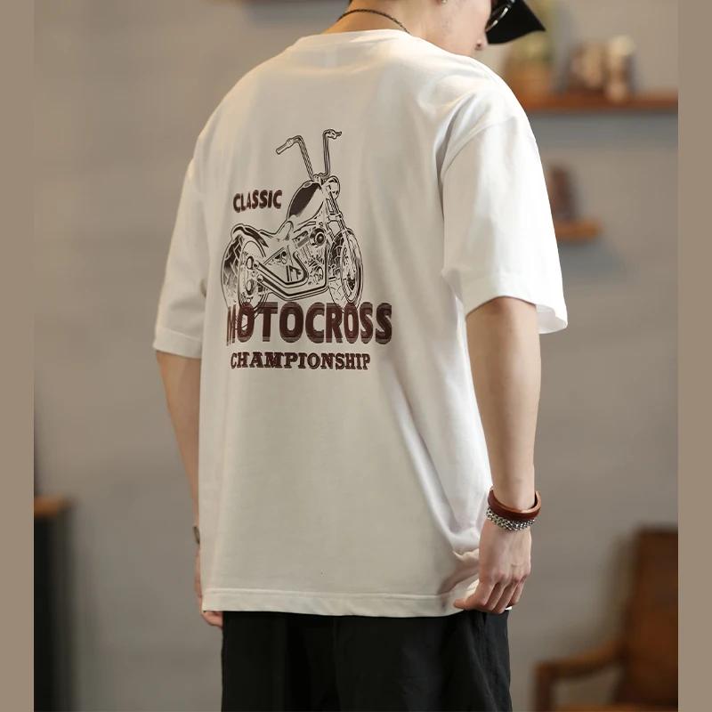 Літня Мода Важка Вага Ретро Чоловіча Мотоциклетна 100% Бавовна З Принтом Круглий Виріз Висока Якість Дозвілля Фітнес Вулична Футболка XXXXXL чорний
Літня Мода Важка Вага Ретро Чоловіча Мотоциклетна 100% Бавовна З Принтом Круглий Виріз Висока Якість Дозвілля Фітнес Вулична Футболка XXXXXL чорний