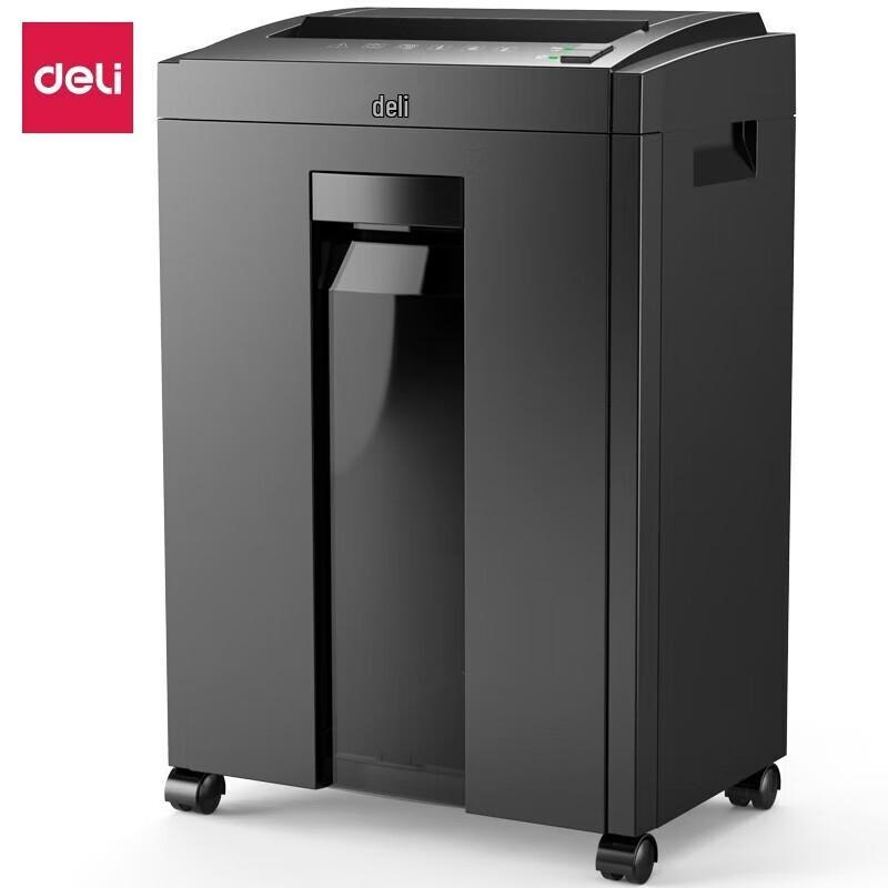 Deli 27530 Micro-Cut Paper Shredder CN plug (adapter included)
Deli 27530 Micro-Cut Paper Shredder CN plug (adapter included)