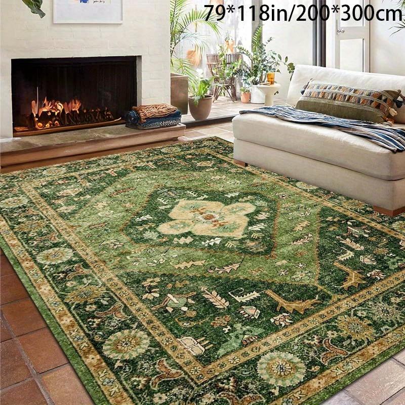 Vintage Persian Green Area Mat Inches , Soft Velvet Texture with Floral & Animal Patterns , Non-Slip Backing , Machine Was 60x90cm
Vintage Persian Green Area Mat Inches , Soft Velvet Texture with Floral & Animal Patterns , Non-Slip Backing , Machine Was 60x90cm
